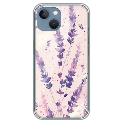 Lavender Fields - Printed Silicone Case for Apple iPhone 15