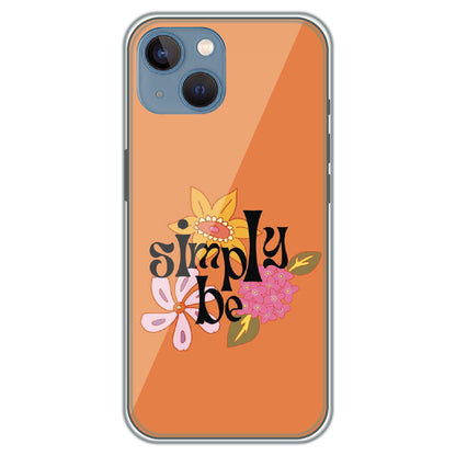 Simply Be - Printed Silicone Case for Apple iPhone 15