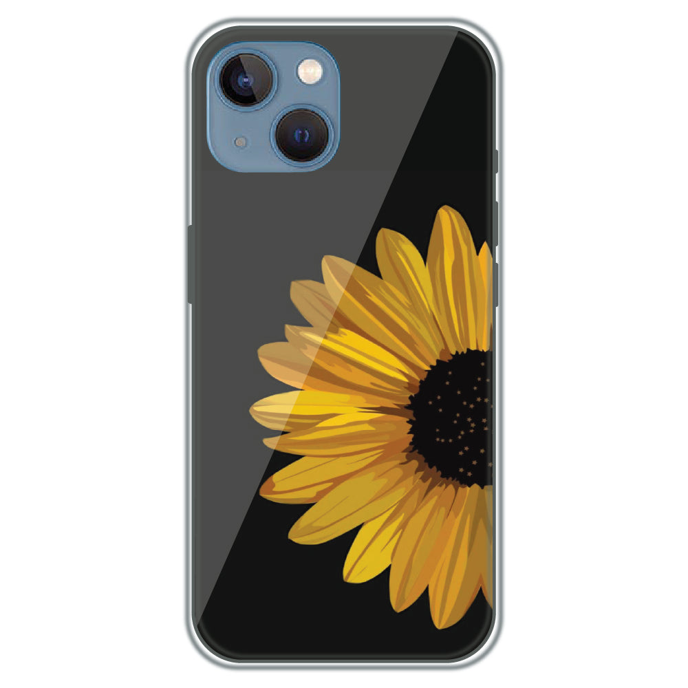 Sunflower Bloom - Printed Silicone Case for Apple iPhone 15