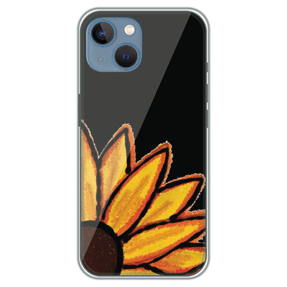 Sunflower Petals - Printed Silicone Case for Apple iPhone 15