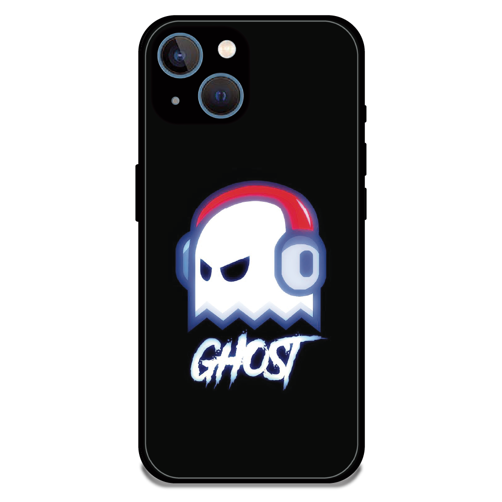 Neon Ghost Music Aesthetic - Glossy Metal Silicone Case For Apple iPhone 15