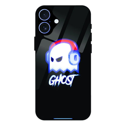 Neon Ghost Music Aesthetic - Glass Case For Apple iPhone 16