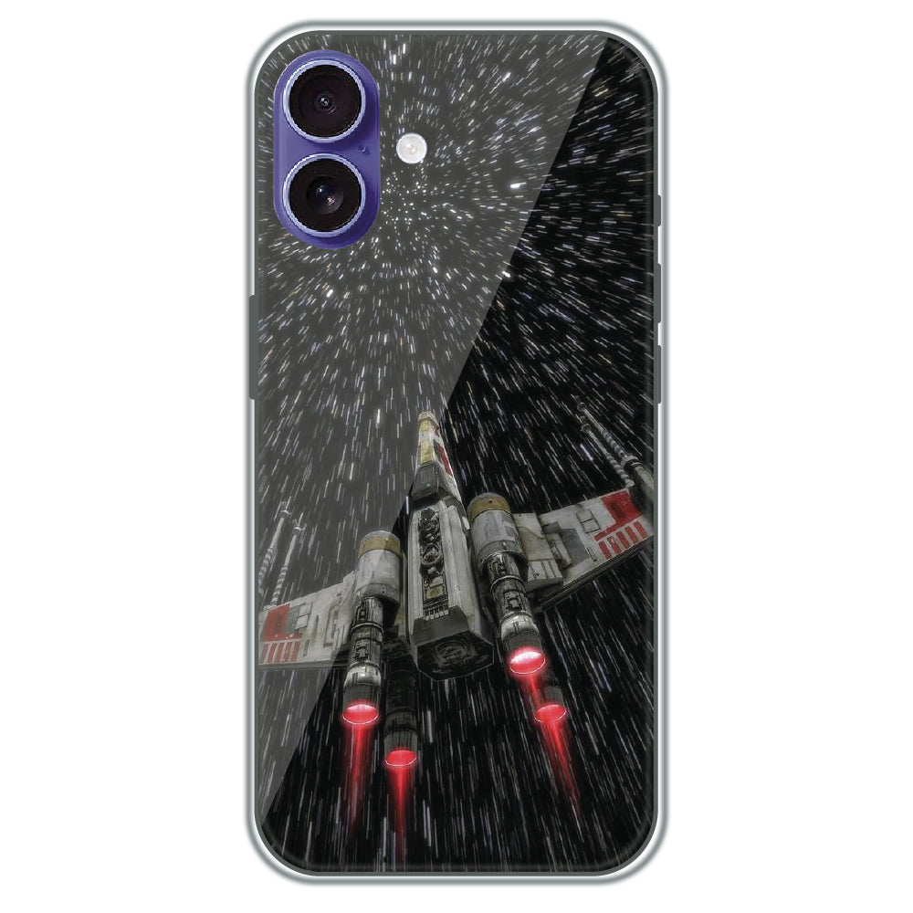 Hyperspace Flight - Printed Silicone Case for Apple iPhone 16 Plus