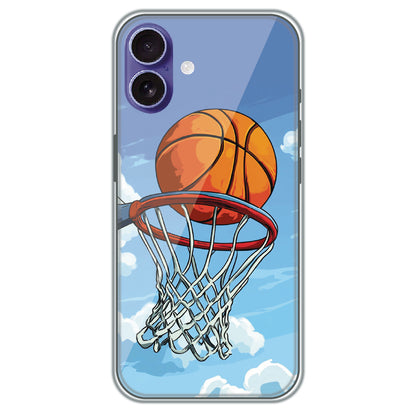 Slam Dunk - Printed Silicone Case for Apple iPhone 16 Plus