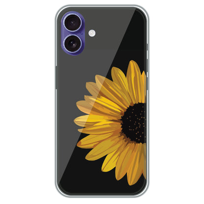 Sunflower Bloom - Printed Silicone Case for Apple iPhone 16 Plus