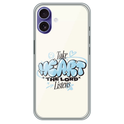 Take Heart - Printed Silicone Case for Apple iPhone 16 Plus