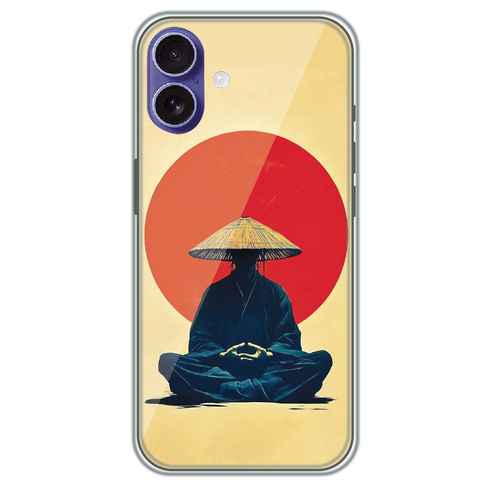 Zen Samurai - Printed Silicone Case for Apple iPhone 16 Plus