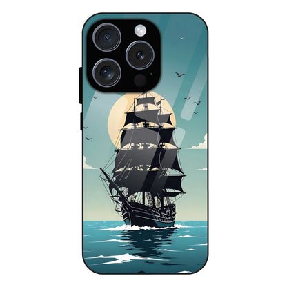 Nautical Sea Adventure - Glass Case For Apple iPhone 16 Pro Max