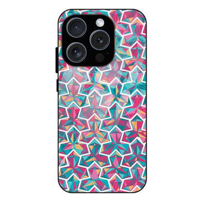 Colorful Abstract - Glass Case For Apple iPhone 16 Pro Max