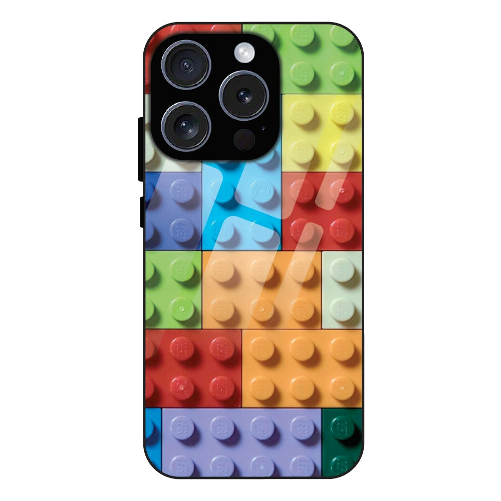 3D Brick Texture - Glass Case For Apple iPhone 16 Pro Max