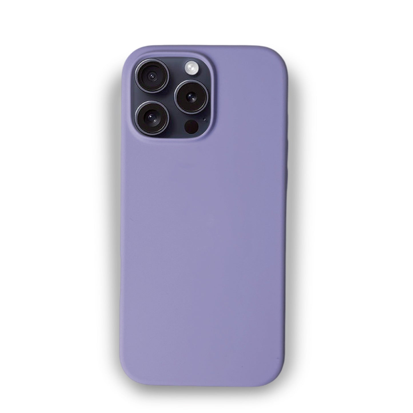 Lavender Liquid Silicone Case For Apple iPhone Models