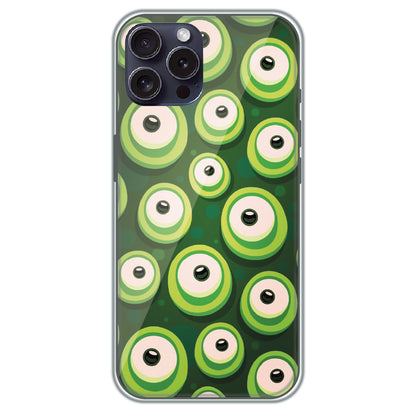 Alien Eyes - Printed Silicone Case for Apple iPhone 16 Pro Max