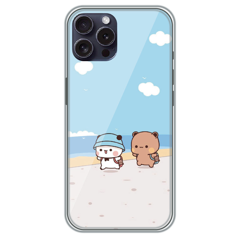 Beach Buddies - Printed Silicone Case for Apple iPhone 16 Pro Max