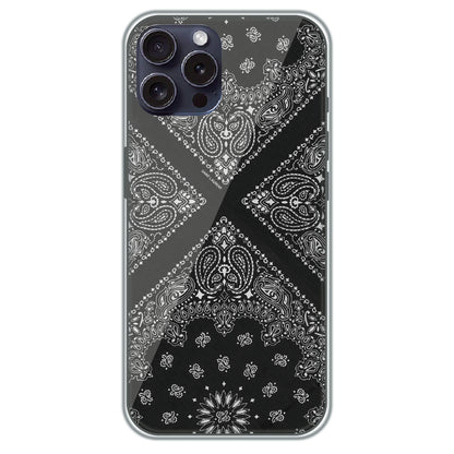 Black Bandana - Printed Silicone Case for Apple iPhone 16 Pro Max