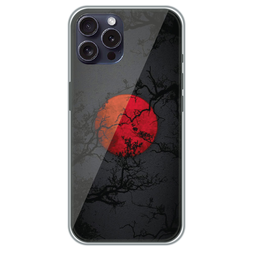 Blood Moon - Printed Silicone Case for Apple iPhone 16 Pro Max