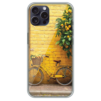 Lemon Grove Bicycle - Printed Silicone Case for Apple iPhone 16 Pro Max