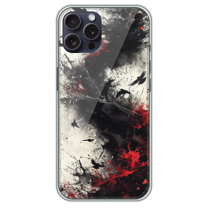 Scarlet Shadows - Printed Silicone Case for Apple iPhone 16 Pro Max