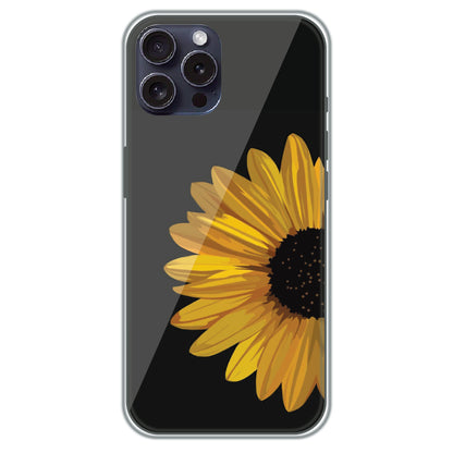Sunflower Bloom - Printed Silicone Case for Apple iPhone 16 Pro Max