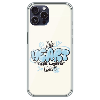 Take Heart - Printed Silicone Case for Apple iPhone 16 Pro Max