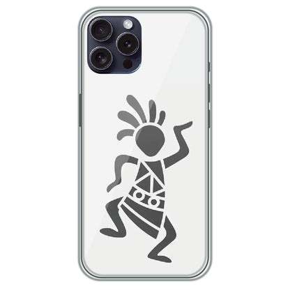Tribal Dancer - Printed Silicone Case for Apple iPhone 16 Pro Max