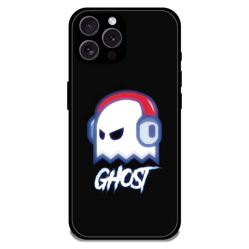 Neon Ghost Music Aesthetic - Glossy Metal Silicone Case For Apple iPhone 16 Pro Max