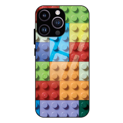 3D Brick Texture - Glass Case For Apple iPhone 16 Pro