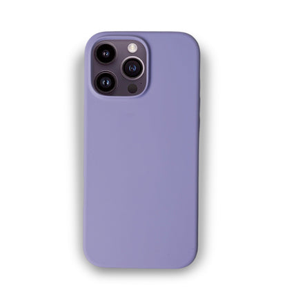 Lavender Liquid Silicone Case For Apple iPhone Models