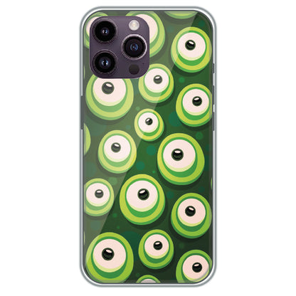 Alien Eyes - Printed Silicone Case for Apple iPhone 16 Pro