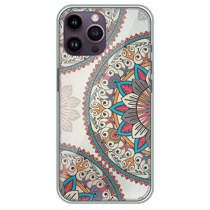 Boho Mandala - Printed Silicone Case for Apple iPhone 16 Pro