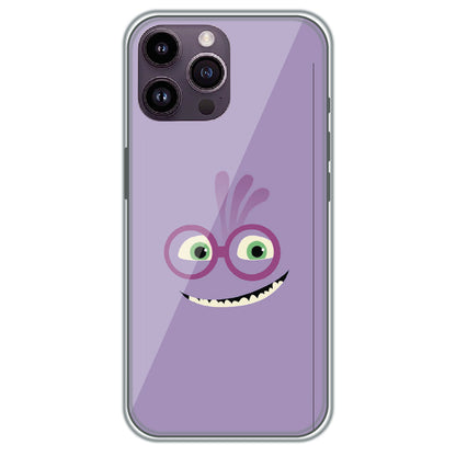 Grinning Purple Monster - Printed Silicone Case for Apple iPhone 16 Pro