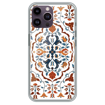 Ottoman Floral Medallion - Printed Silicone Case for Apple iPhone 16 Pro