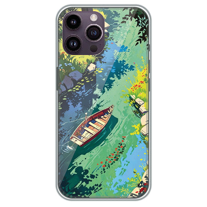 River Journey - Printed Silicone Case for Apple iPhone 16 Pro