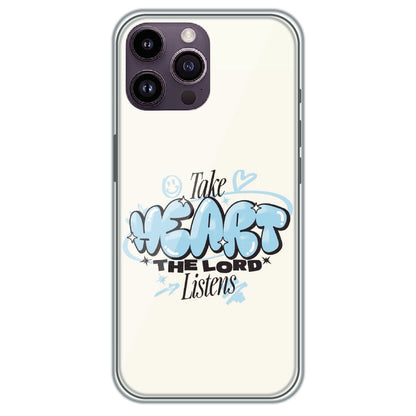 Take Heart - Printed Silicone Case for Apple iPhone 16 Pro