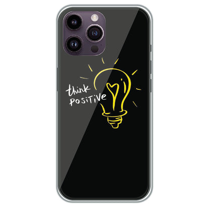 Think Positive - Printed Silicone Case for Apple iPhone 16 Pro