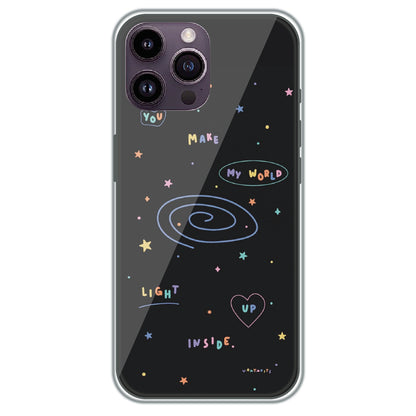 You Light Up My World - Printed Silicone Case for Apple iPhone 16 Pro