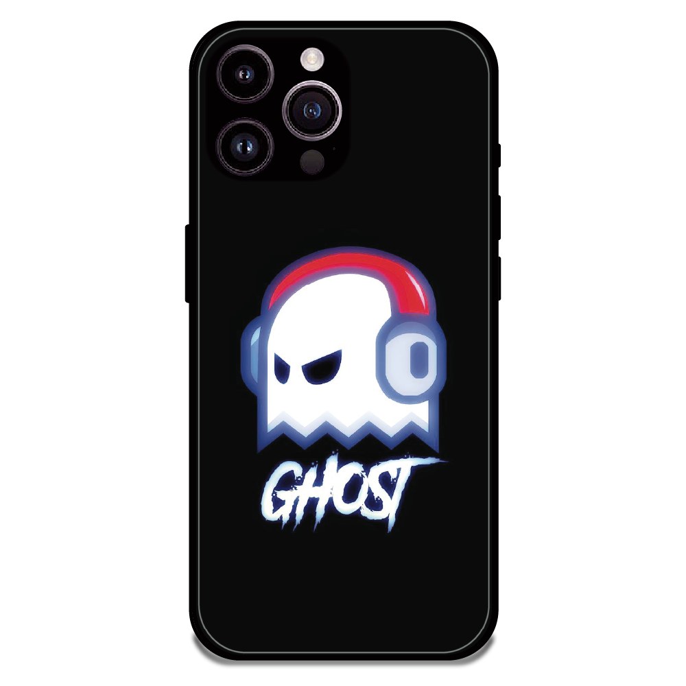 Neon Ghost Music Aesthetic - Glossy Metal Silicone Case For Apple iPhone 16 Pro