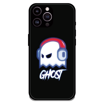 Neon Ghost Music Aesthetic - Glossy Metal Silicone Case For Apple iPhone 16 Pro