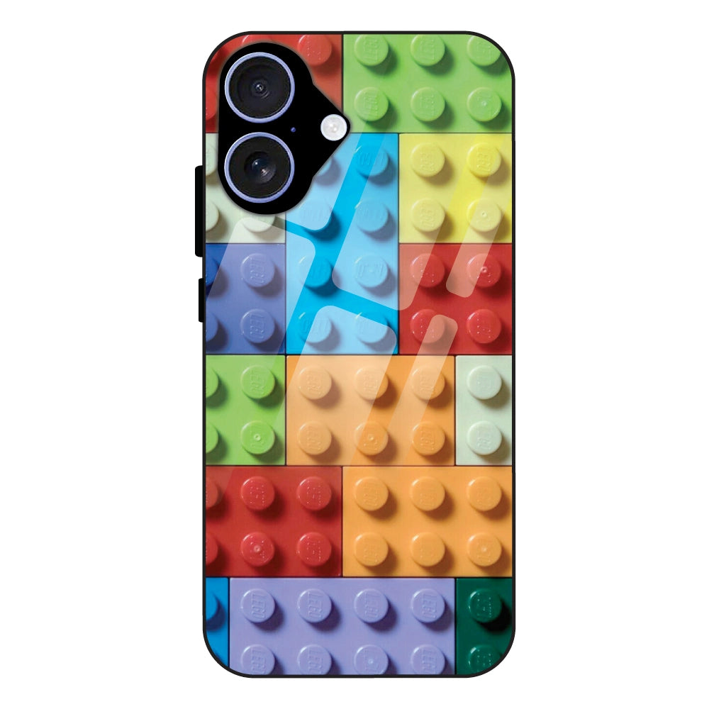 3D Brick Texture - Glass Case For Apple iPhone 16