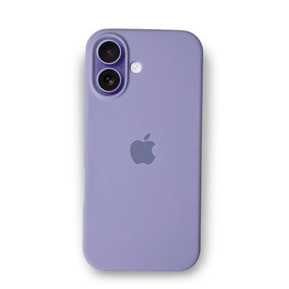 Lavender Liquid Silicone Case For Apple iPhone 16