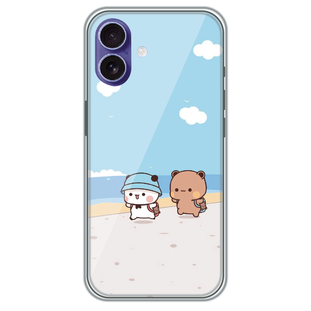Beach Buddies - Printed Silicone Case for Apple iPhone 16