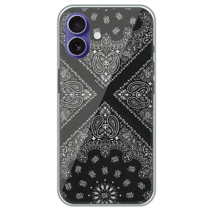 Black Bandana - Printed Silicone Case for Apple iPhone 16