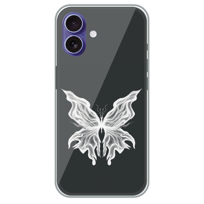 Ghost Butterfly - Printed Silicone Case for Apple iPhone 16