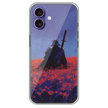 Lone Warrior - Printed Silicone Case for Apple iPhone 16