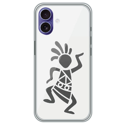 Tribal Dancer - Printed Silicone Case for Apple iPhone 16