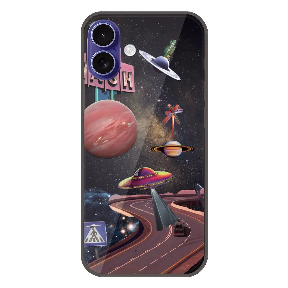 Cosmic Aesthetic - Printed Silicone Case For Apple iPhone 16