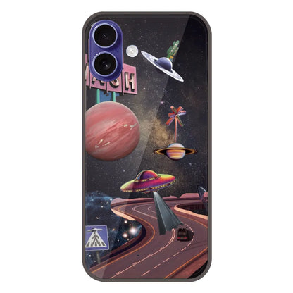 Cosmic Aesthetic - Printed Silicone Case For Apple iPhone 16