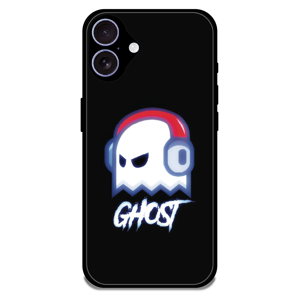 Neon Ghost Music Aesthetic - Glossy Metal Silicone Case For Apple iPhone 16