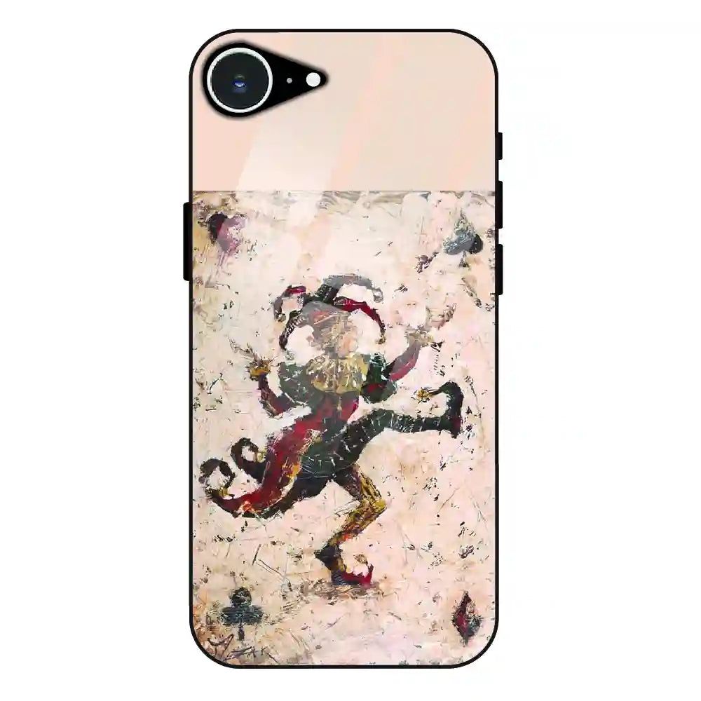 Abstract Dancing Figure Art - Glass Case For Apple iPhone 16e