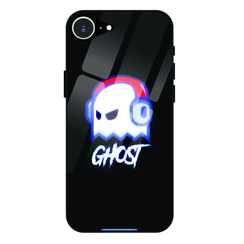 Neon Ghost Music Aesthetic - Glass Case For Apple iPhone 16e