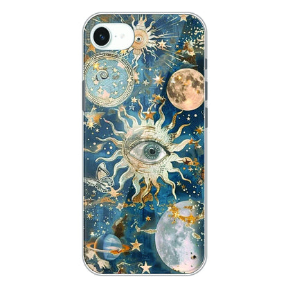 Mystic Cosmic Eye Galaxy - Printed Silicone Case For Apple iPhone 16e